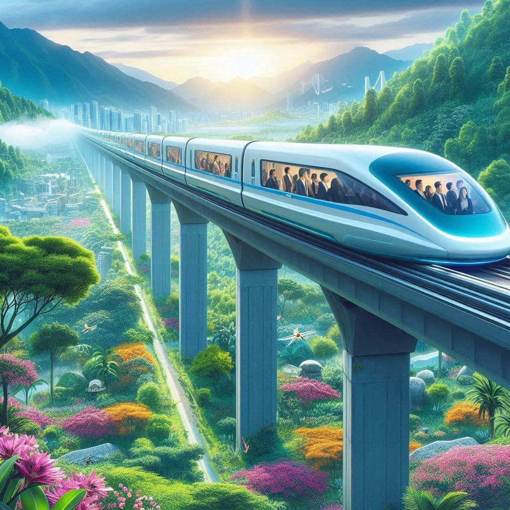 Magnetic Levitation Trains
